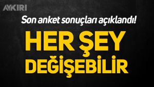 Avrasya Araştırma son anket sonuçlarını açıkladı