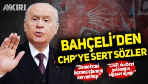 Bahçeli'den CHP'ye sert sözler 