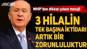 Bahçeli'den ittifakı sallayan çıkış: 