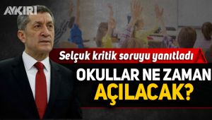 Bakan Selçuk kritik soruları yanıtladı