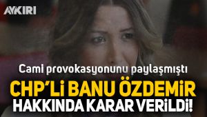 Banu Özdemir tahliye oldu