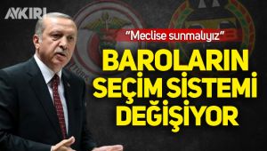 Baroların seçim sistemi değişiyor 
