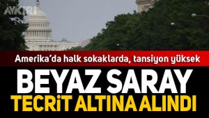 Beyaz Saray tecrit altına alındı