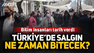Bilim insanları açıkladı: Türkiye'de koronavirüs salgını ne zaman bitecek?