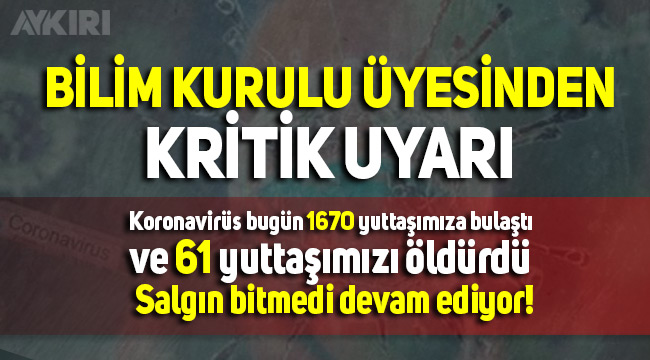 Bilim Kurulu üyesinden kritik uyarı!