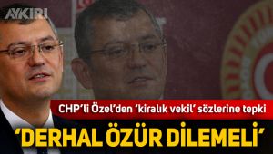 CHP'li Özgür Özel'den 