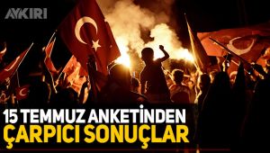 DDA'dan 15 Temmuz anketi sonuçları açıklandı