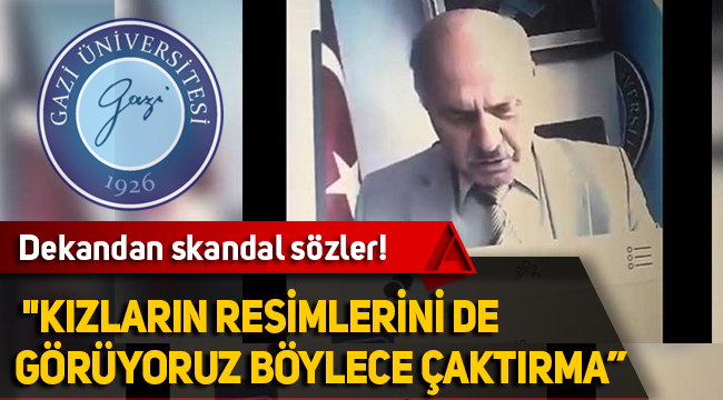 Dekandan skandal sözler!
