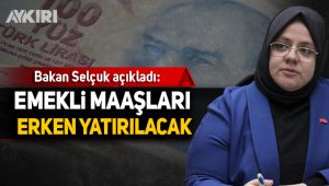 Emekli maaşları erken yatırılacak