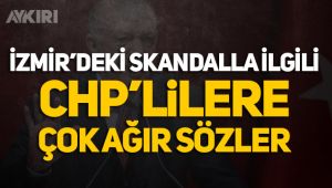Erdoğan, İzmir'deki provokasyonda CHP'ye tepki gösterdi