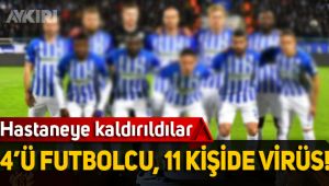 Erzurumspor'da virüs şoku