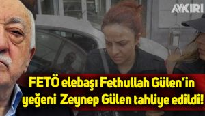 Fethullah Gülen'in yeğeni tahliye edildi
