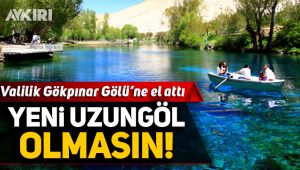 Gökpınar Gölü'ne konaklama tesisi kuruluyor