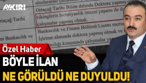 Hitit Üniversitesi'nden 'Vikingler'i bilen öğretim elemanı ilanı!
