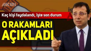 İBB'de 'askıda fatura' dönemi 