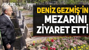 Kılıçdaroğlu, Deniz Gezmiş'i mezarı başında andı