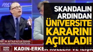 Kutluk Özgüven üniversiteden kovuldu