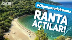 Olimpos'u da ranta açtılar