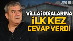 Özdil villa iddialarına ilk kez cevap verdi