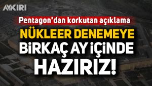 Pentagon'dan korkutan açıklama!