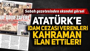 Sabah Gazetesi'nden skandal görsel!