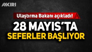 YHT seferleri 28 Mayıs'ta başlıyor!