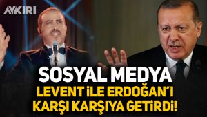 Sosyal medya Haluk Levent ile Erdoğan'ı karşı karşıya getirdi