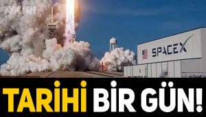 SpaceX'in ertelenen  insanlı uzay mekiği denemesi bugün yapılacak