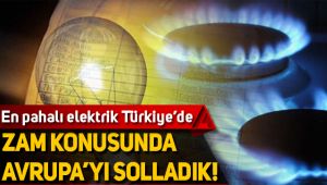 Zam konusunda Avrupa'yı solladık