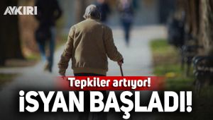 65 yaşın yasak isyanı!