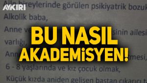 Aile içi cinsel istismardan çocuğu sorumlu tutan akademisyen