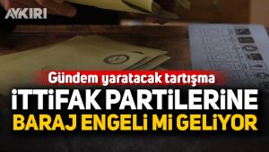 AK Parti'den baraj engeli!