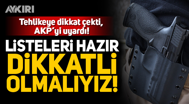 Ak Parti'ye önemli uyarı!