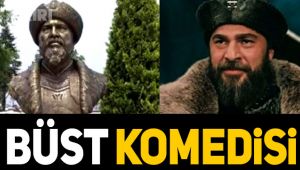 AKP'li belediyenin büst komedisi