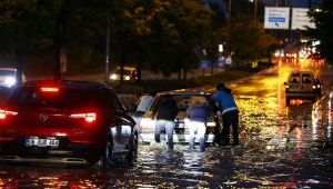 Ankara'da sel can aldı