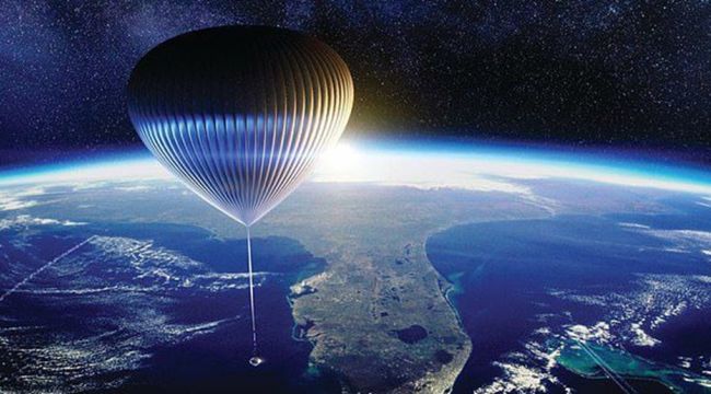 Balonla uzay turizmi dönemi başlıyor!