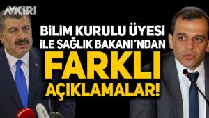 Bilim Kurulu Üyesi ile Bakan Koca'dan zıt açıklamalar!