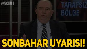 Bilim Kurulu üyesi Prof. Kara'dan sonbahar uyarısı