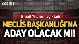 Binali Yıldırım açıkladı! Meclis Başkanlığı'na aday olacak mı?