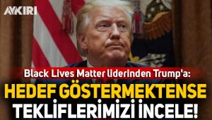 Black Lives Matter liderinden Trump'a tavsiye