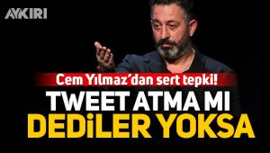 Cem yılmaz'dan sert tepki!