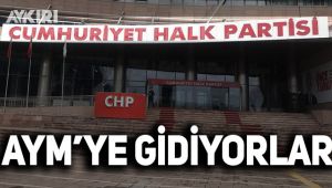 CHP, AYM'ye gidiyor