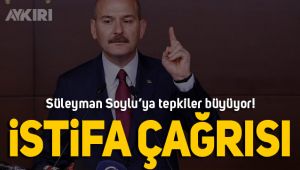 CHP'den Süleyman Soylu'ya istifa çağrısı