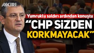 CHP Grup Başkanvekili Özel: 