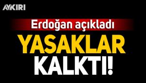 Cumhurbaşkanı Erdoğan yeni kararları açıkladı!
