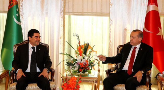 Cumhurbaşkanı Erdoğan, Türkmenistan Devlet Başkanı ile görüştü