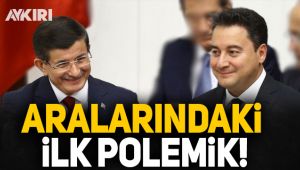 Davutoğlu ve Babacan arasında ilk polemik