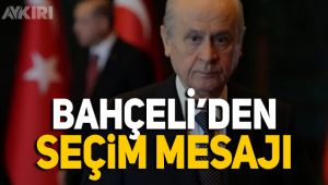Devlet Bahçeli'den seçim açıklaması