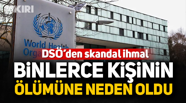 DSÖ’den skandal ihmal!