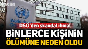 DSÖ’den skandal ihmal!